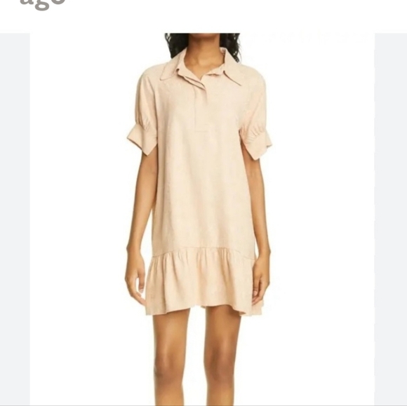 Baum und Pferdgarten Blush Animal Print Midi Relax Fit Size Medium - Picture 3 of 6